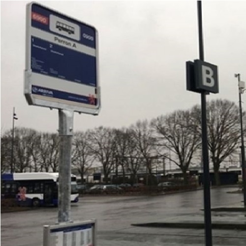 Halte zonder Abri